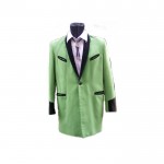Green Drape Coat