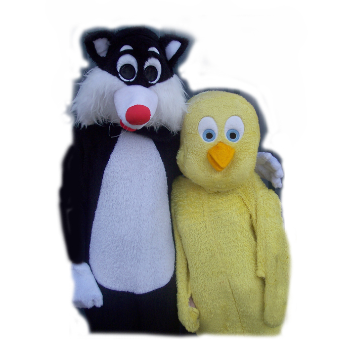 Tweety Pye and Sylvester